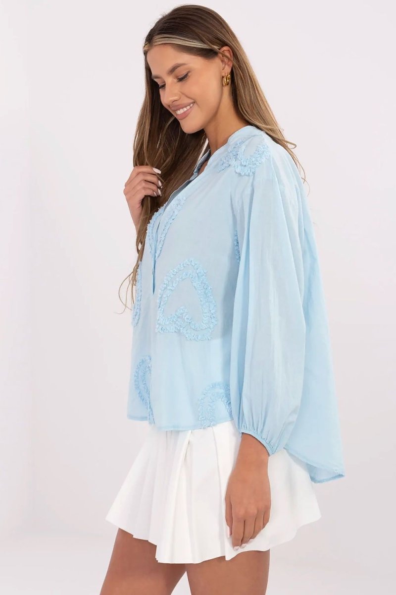Och Bella Elegant Women's Blouse Model 212657 | Chic & Versatile Top | wowstore.live - Wow Store