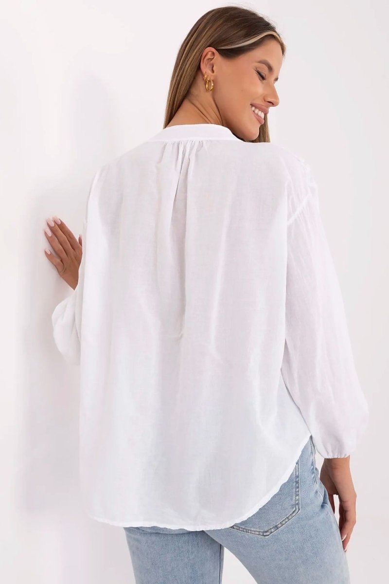 Och Bella Elegant Women's Blouse Model 212657 | Chic & Versatile Top | wowstore.live - Wow Store