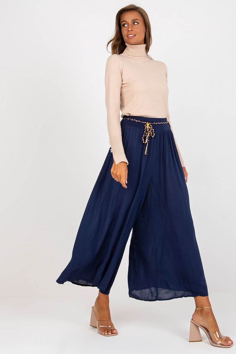 Och Bella Women's Trousers Model 166056 - Elegant Tailored Fit | wowstore.live - Wow Store