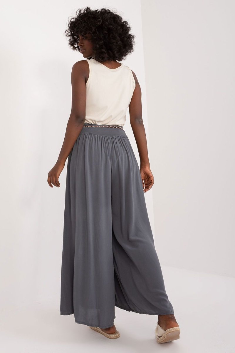Och Bella Women's Trousers Model 166056 - Elegant Tailored Fit | wowstore.live - Wow Store