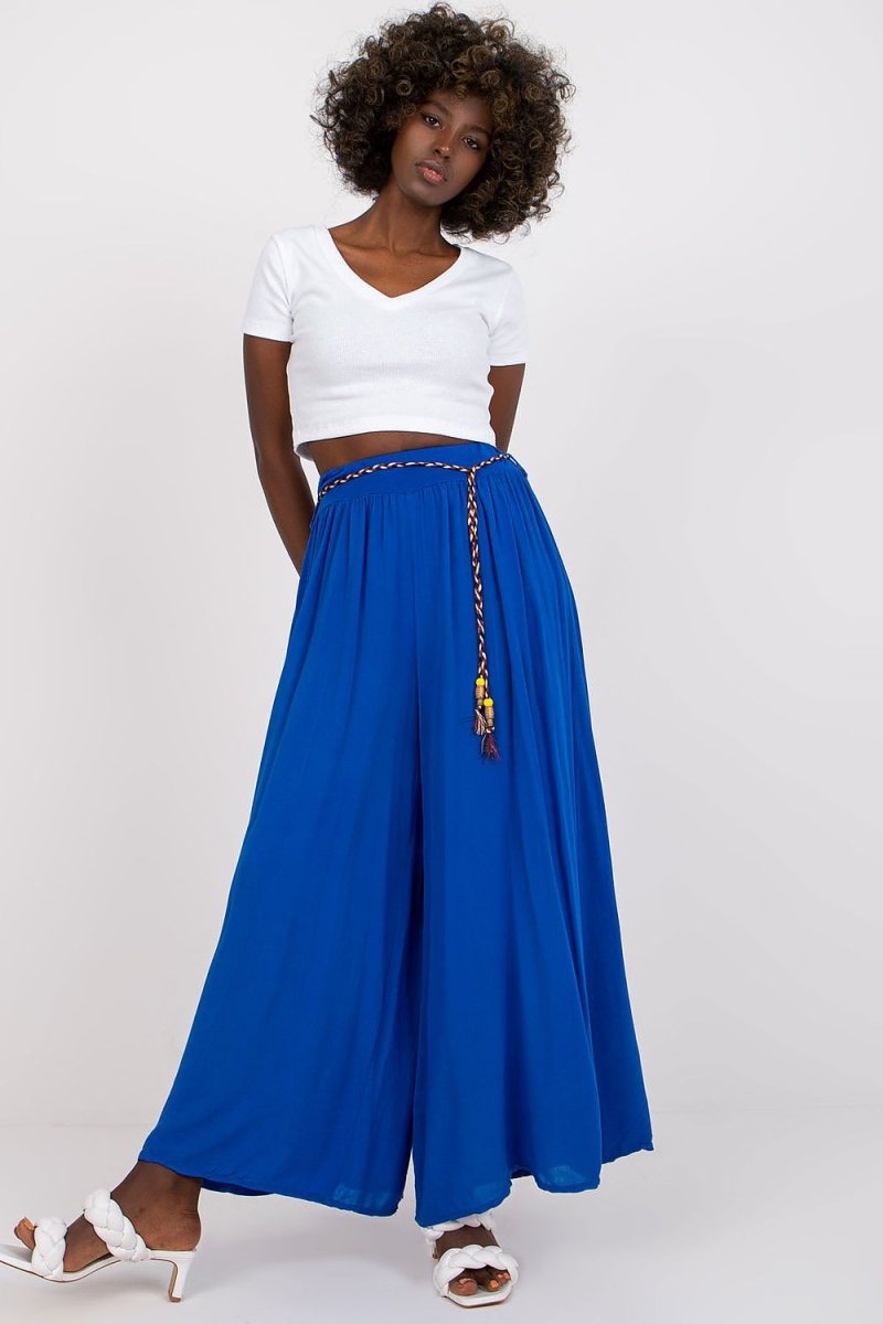 Och Bella Women's Trousers Model 166056 - Elegant Tailored Fit | wowstore.live - Wow Store