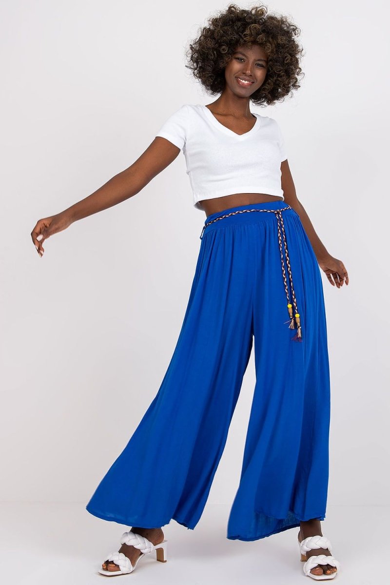 Och Bella Women's Trousers Model 166056 - Elegant Tailored Fit | wowstore.live - Wow Store
