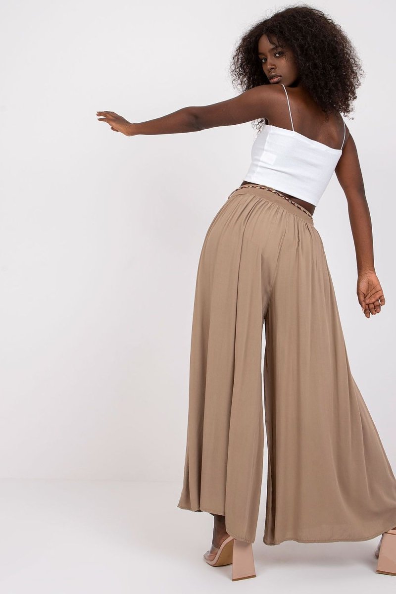 Och Bella Women's Trousers Model 166056 - Elegant Tailored Fit | wowstore.live - Wow Store