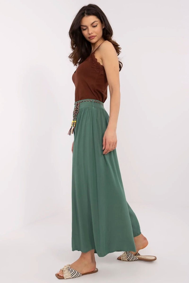 Och Bella Women's Trousers Model 166056 - Elegant Tailored Fit | wowstore.live - Wow Store