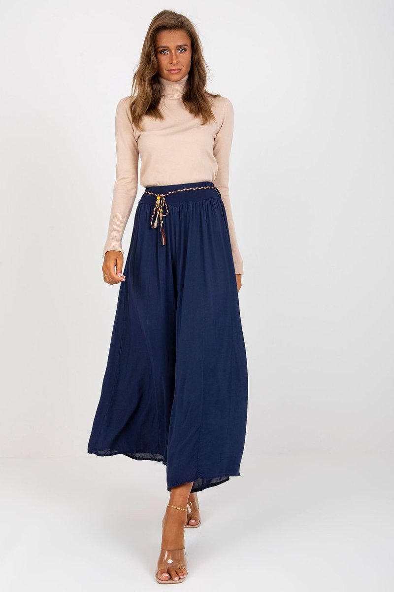 Och Bella Women's Trousers Model 166056 - Elegant Tailored Fit | wowstore.live - Wow Store