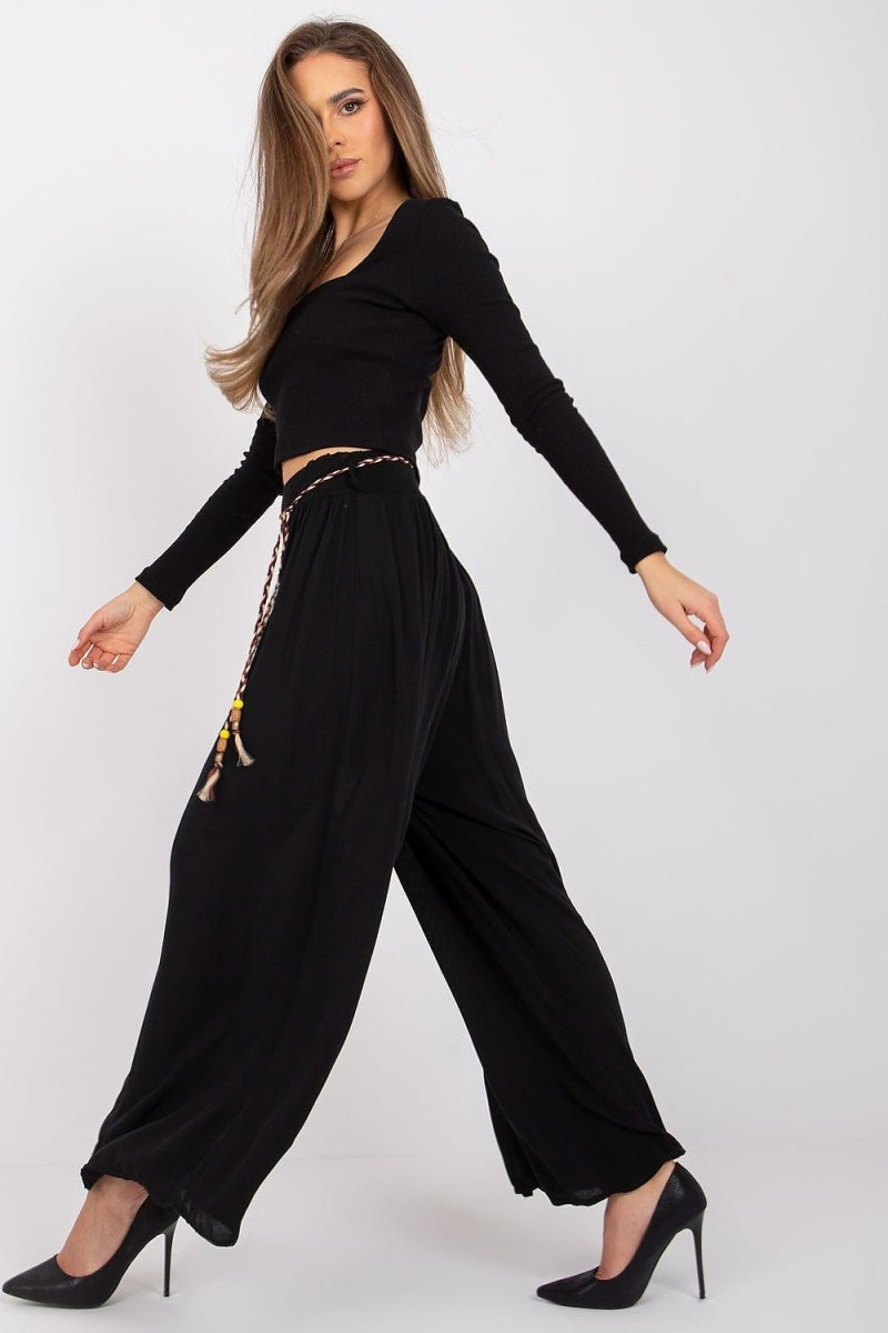 Och Bella Women's Trousers Model 166056 - Elegant Tailored Fit | wowstore.live - Wow Store
