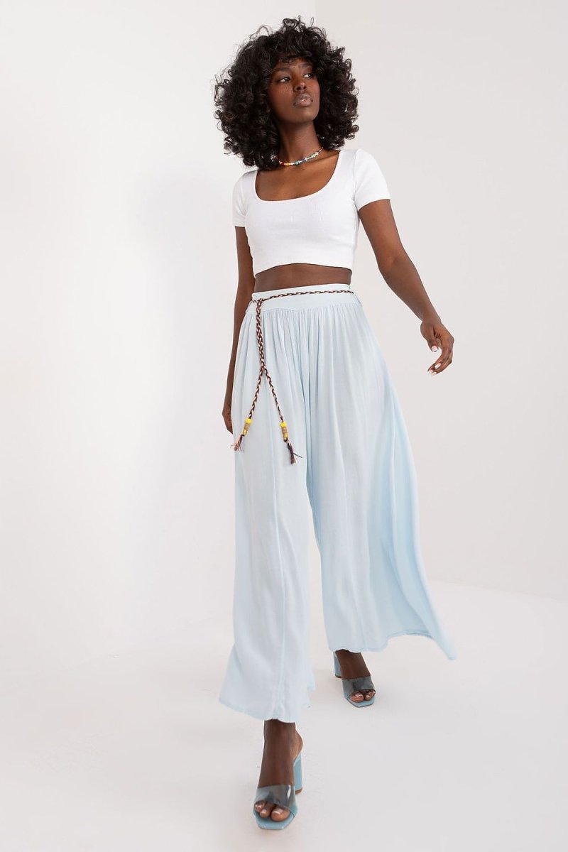 Och Bella Women's Trousers Model 166056 - Elegant Tailored Fit | wowstore.live - Wow Store