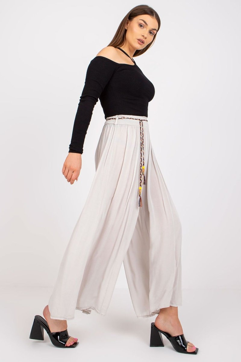 Och Bella Women's Trousers Model 166056 - Elegant Tailored Fit | wowstore.live - Wow Store