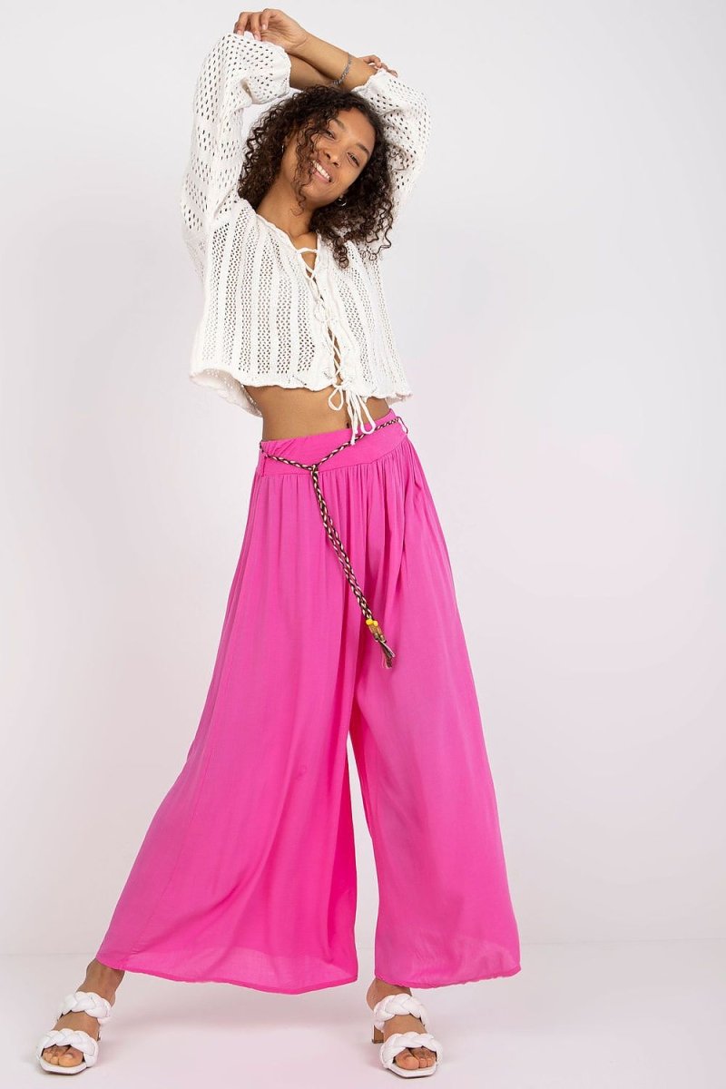 Och Bella Women's Trousers Model 166056 - Elegant Tailored Fit | wowstore.live - Wow Store