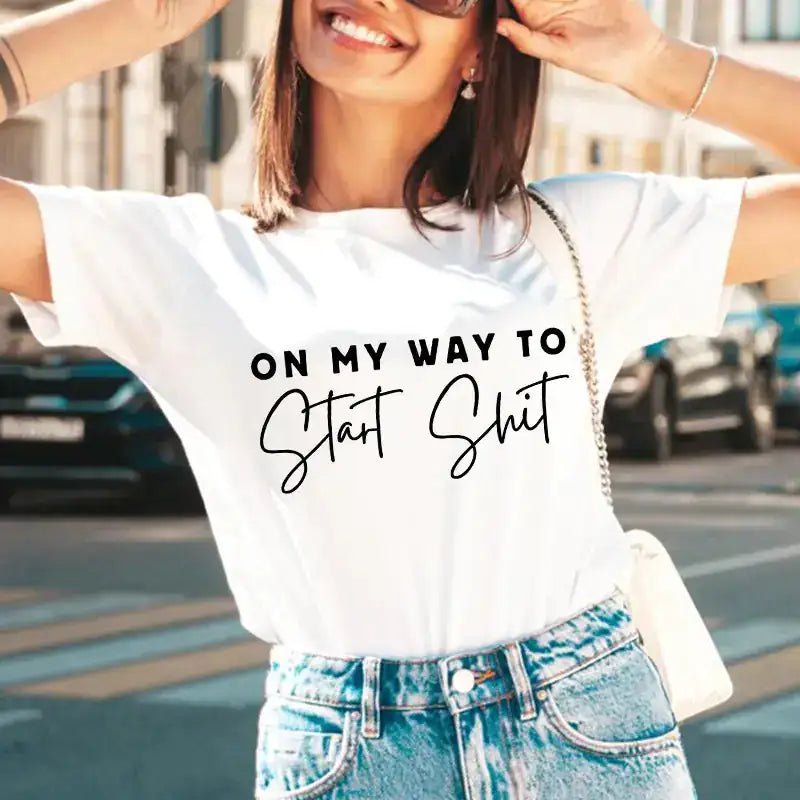 On My Way To Start Shit – Boss Girl - Wow Store