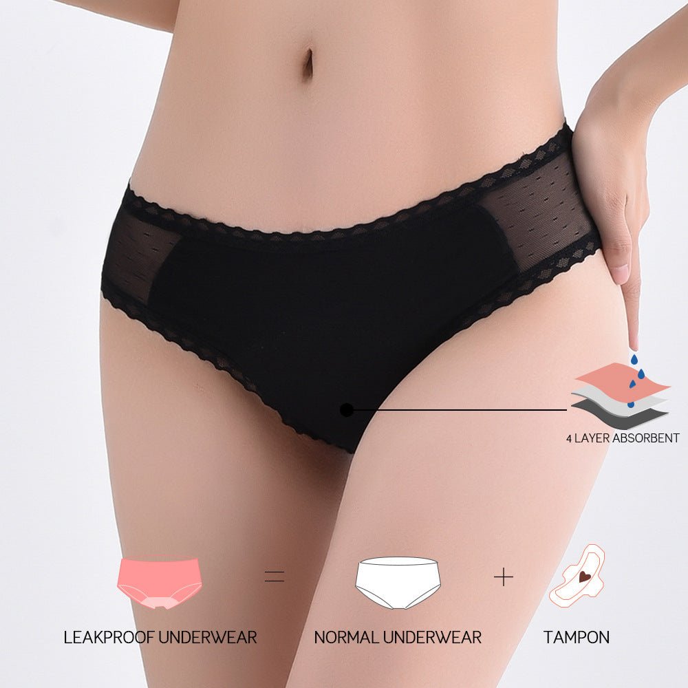 Organic Cotton Leakproof Menstrual Pants - Plus Size - WowStore.live