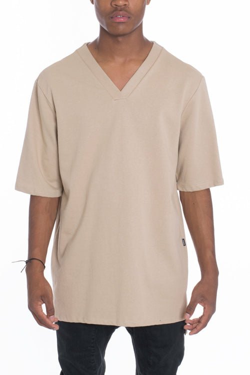 Oversize Vneck Tee - Wow Store