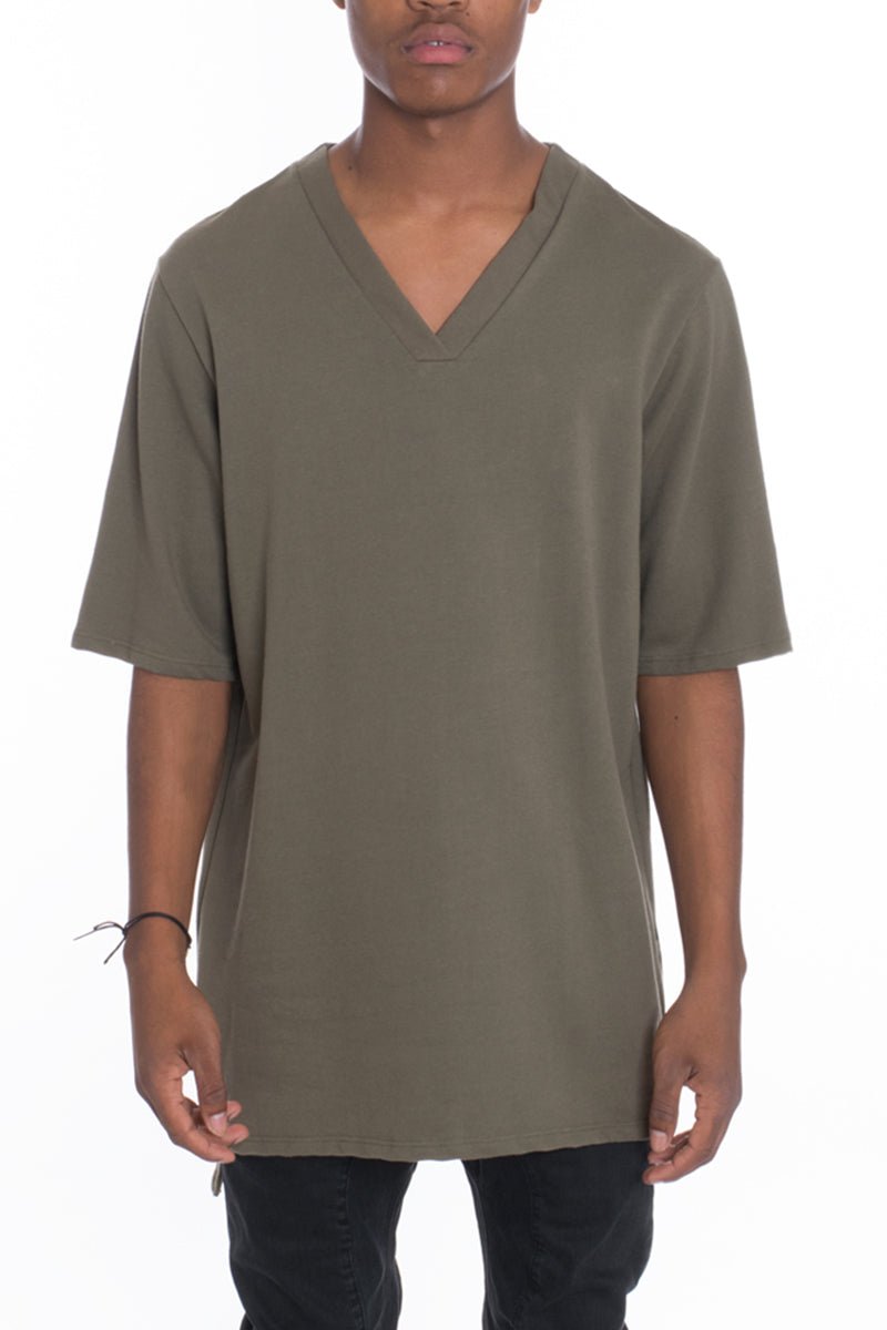 Oversize Vneck Tee - Wow Store