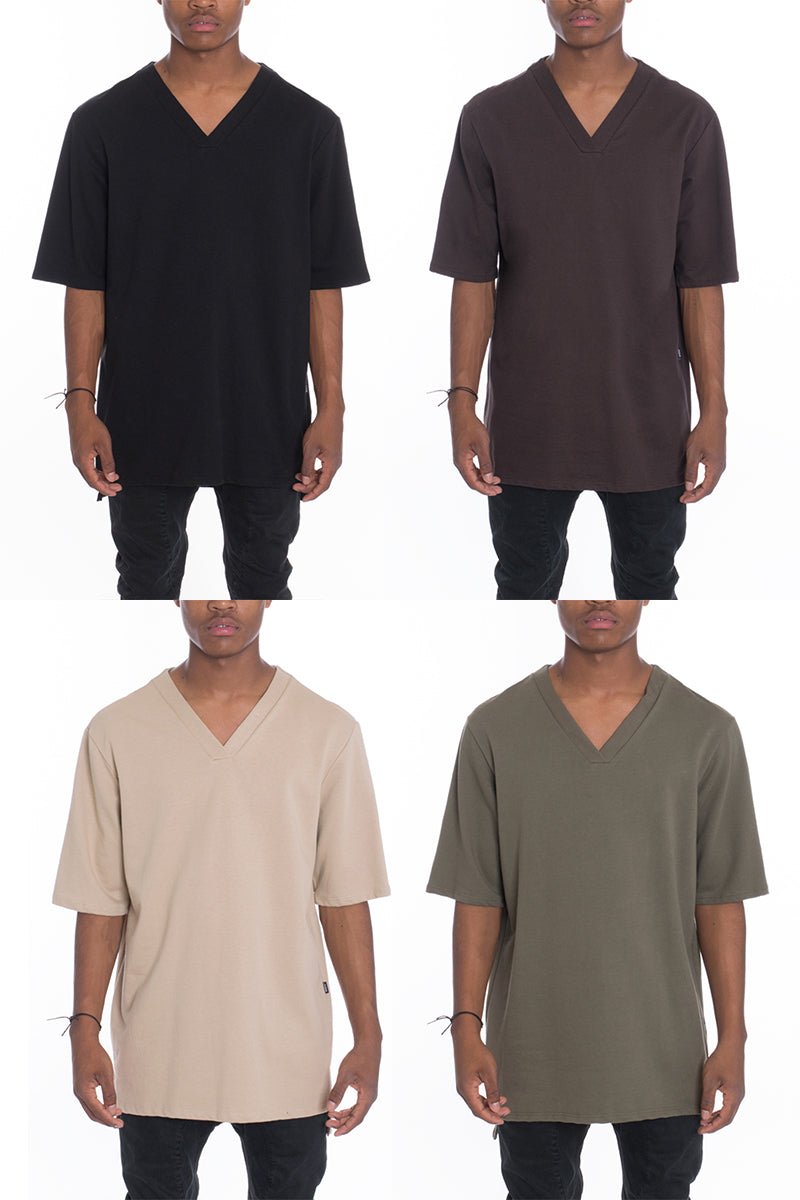 Oversize Vneck Tee - Wow Store