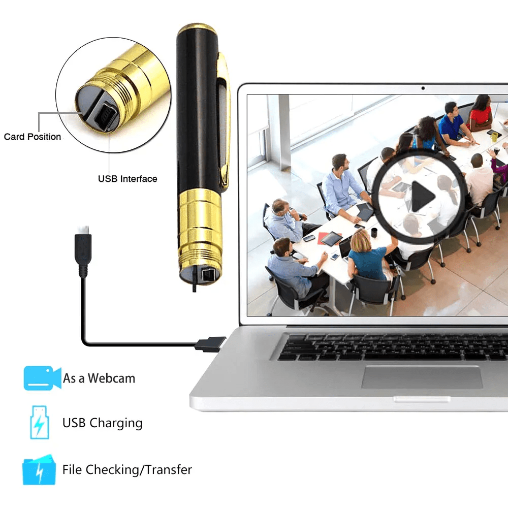 Pen Camera Cam Mini Hidden Pocket Audio Video Recorder DVR Security - Wow Store