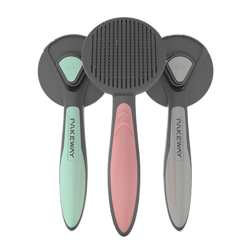 Pet Grooming Brush for Cats and Dogs with Fur Remover - WowStore.live