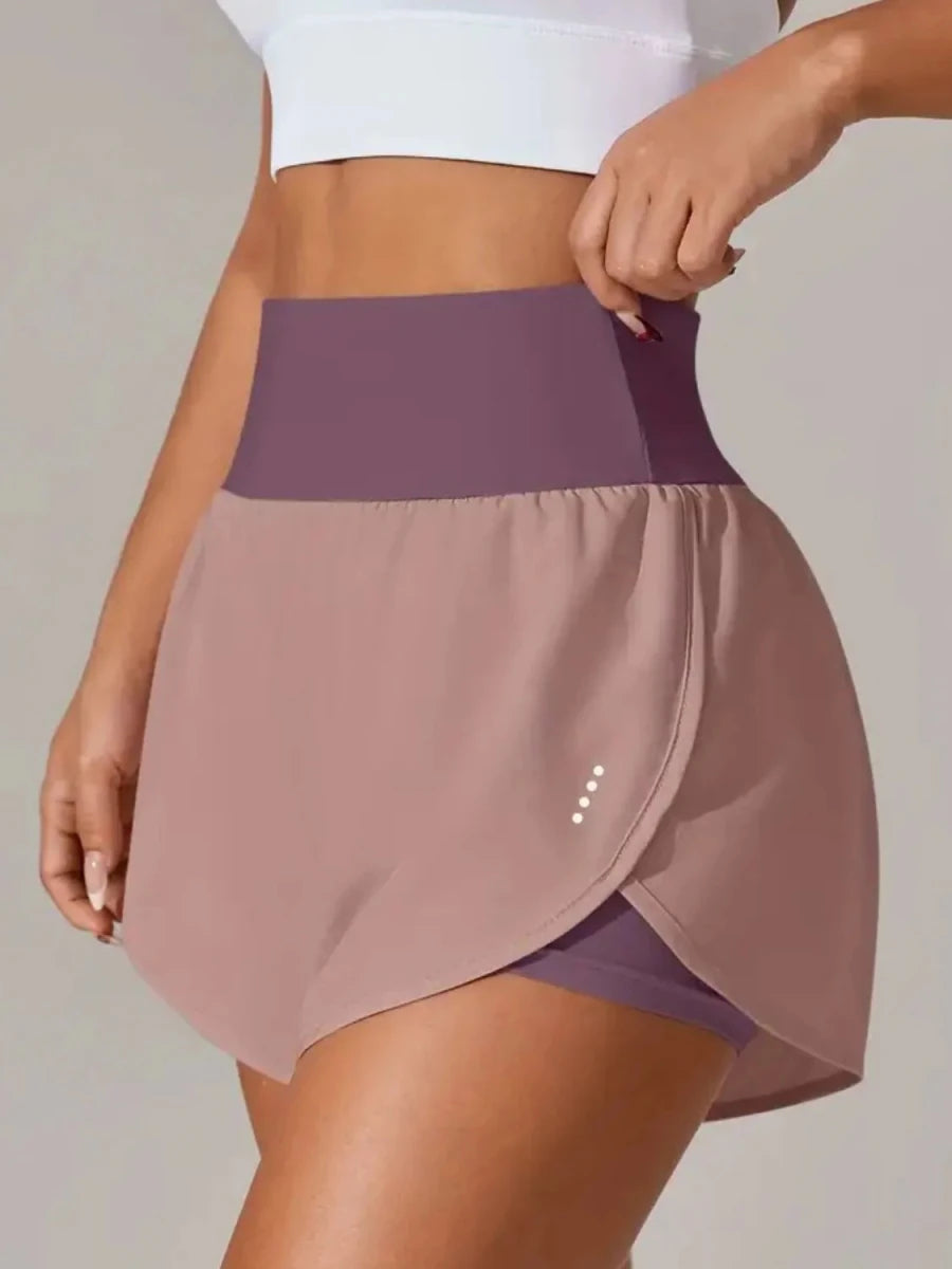 Pocketed High Waist Active Shorts - Wow Store