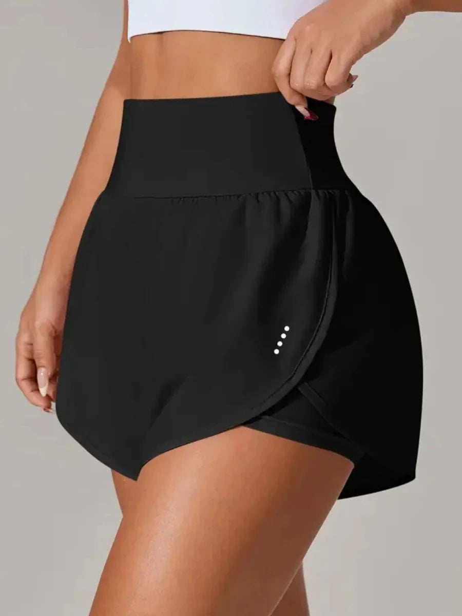 Pocketed High Waist Active Shorts - Wow Store