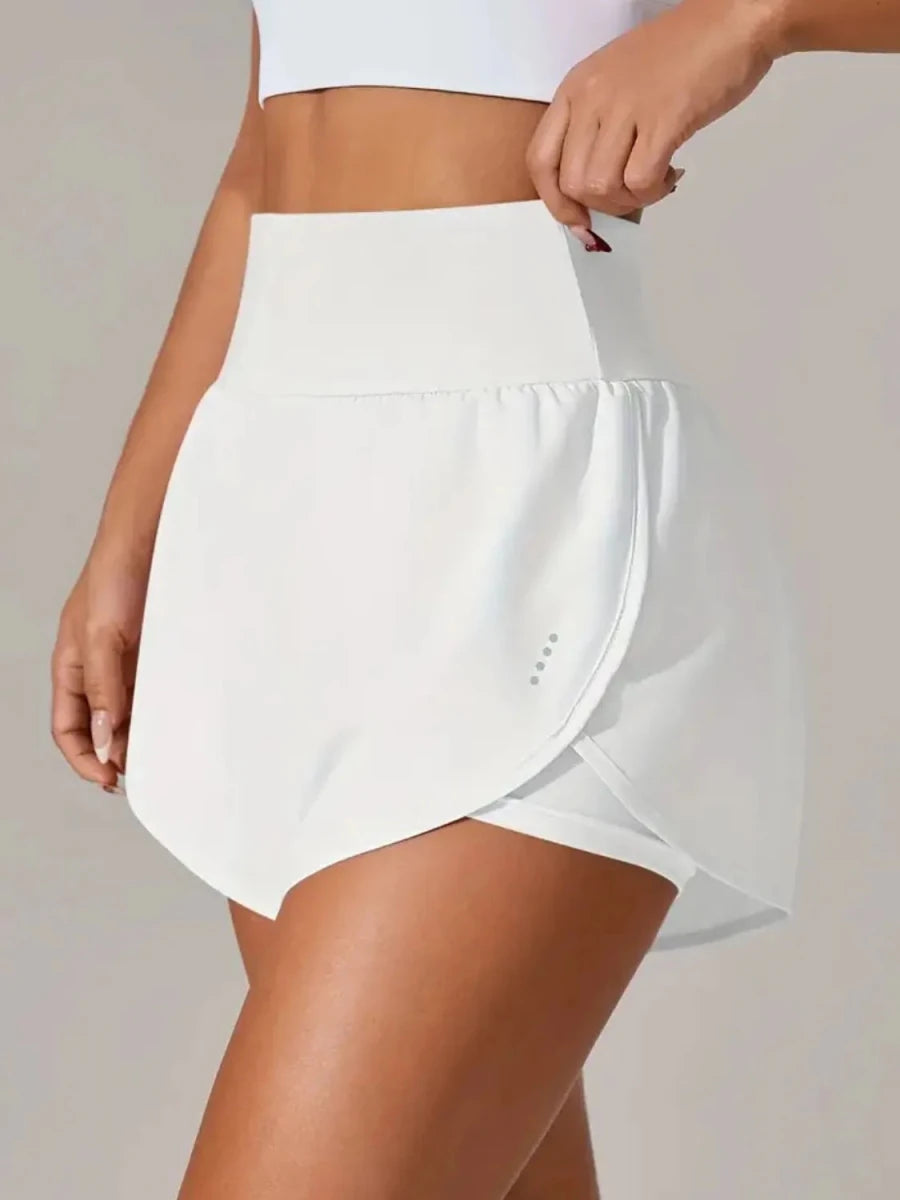 Pocketed High Waist Active Shorts - Wow Store