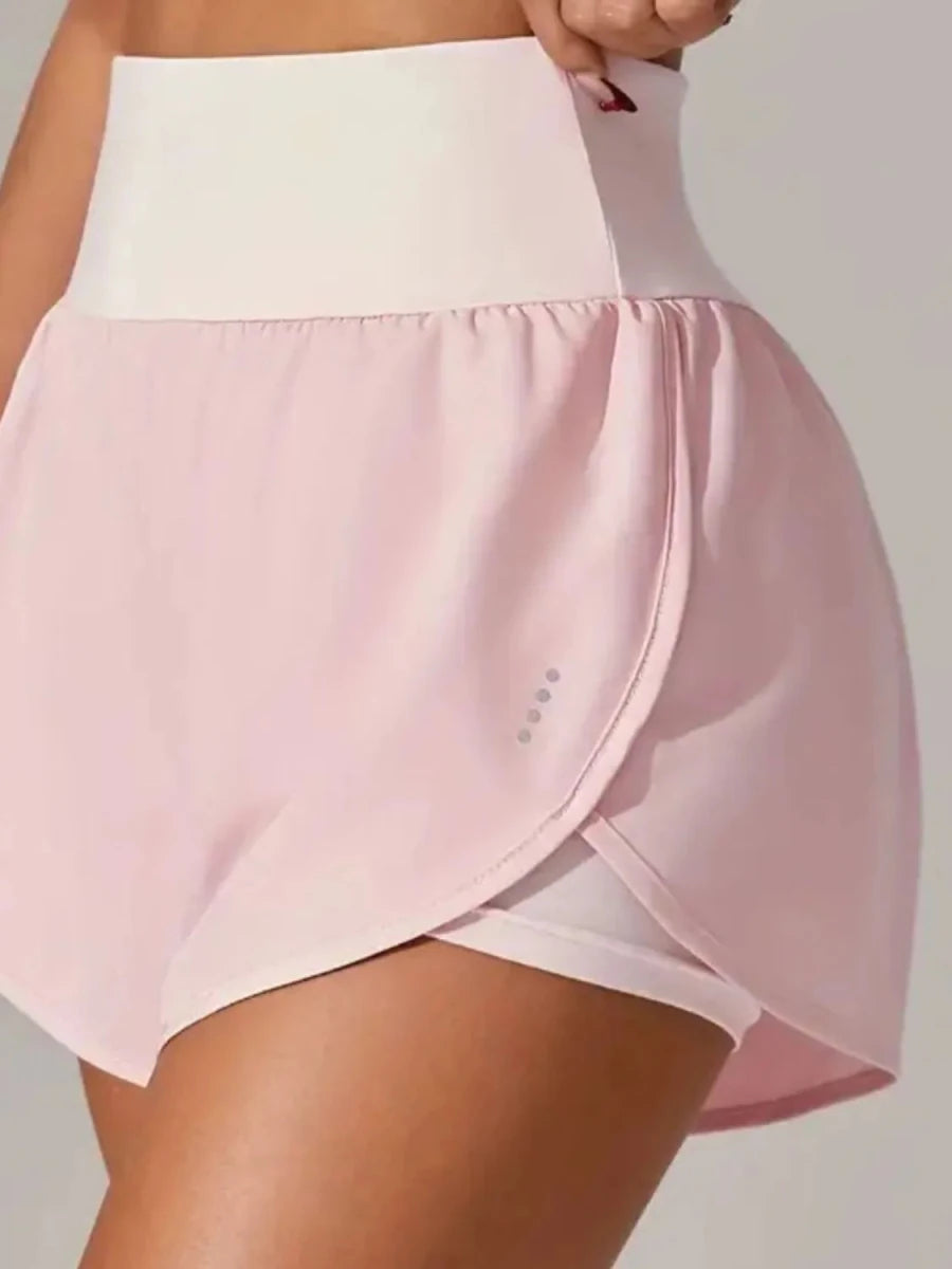 Pocketed High Waist Active Shorts - Wow Store