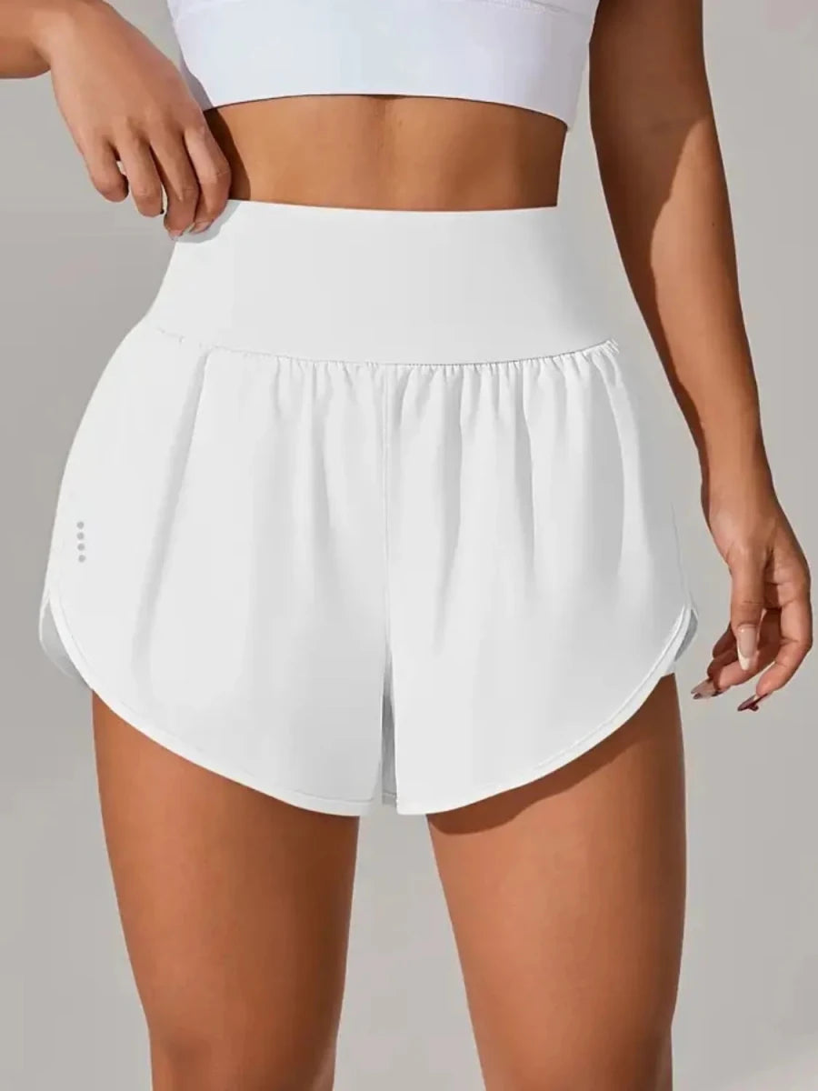 Pocketed High Waist Active Shorts - Wow Store