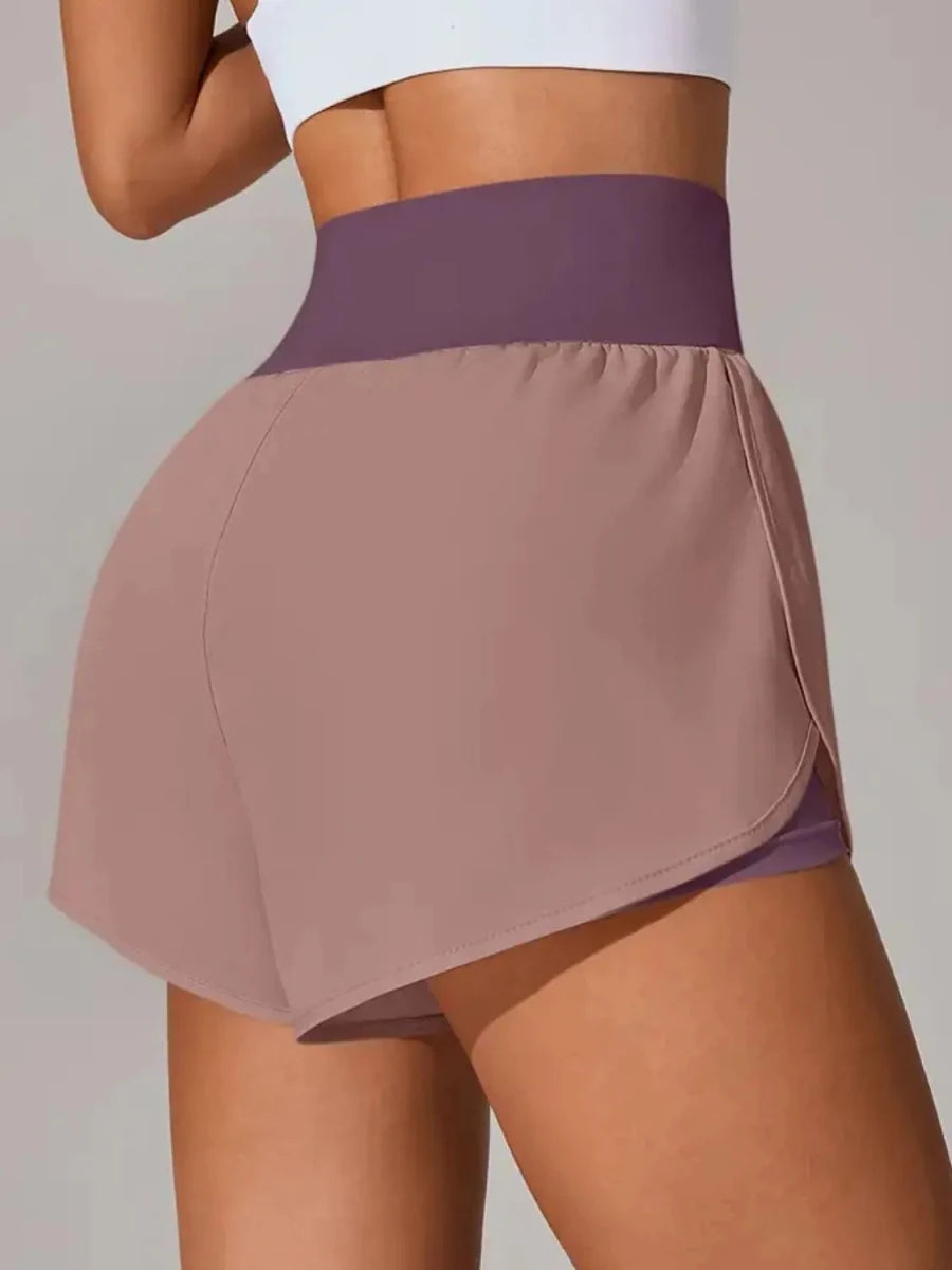 Pocketed High Waist Active Shorts - Wow Store