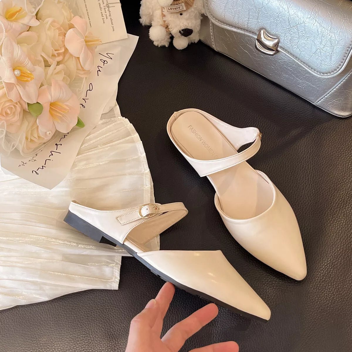 Point Toe Flats Sandals - Wow Store