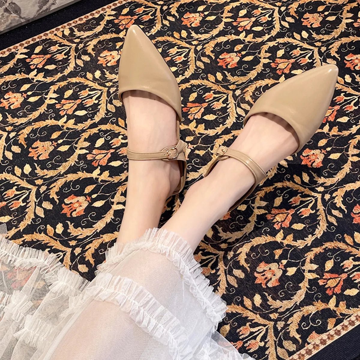 Point Toe Flats Sandals - Wow Store