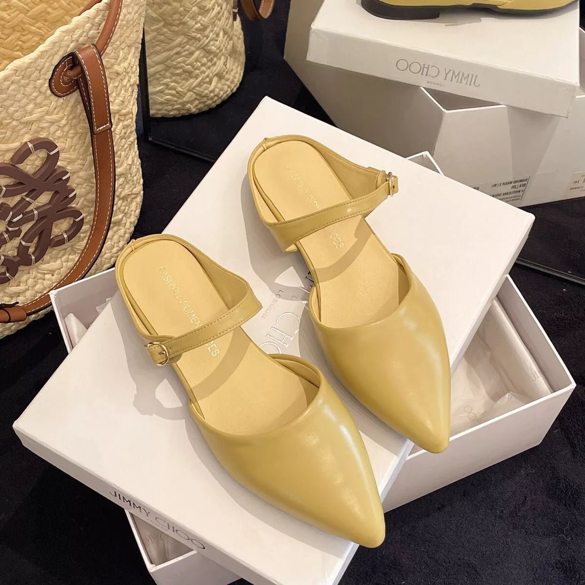 Point Toe Flats Sandals - Wow Store