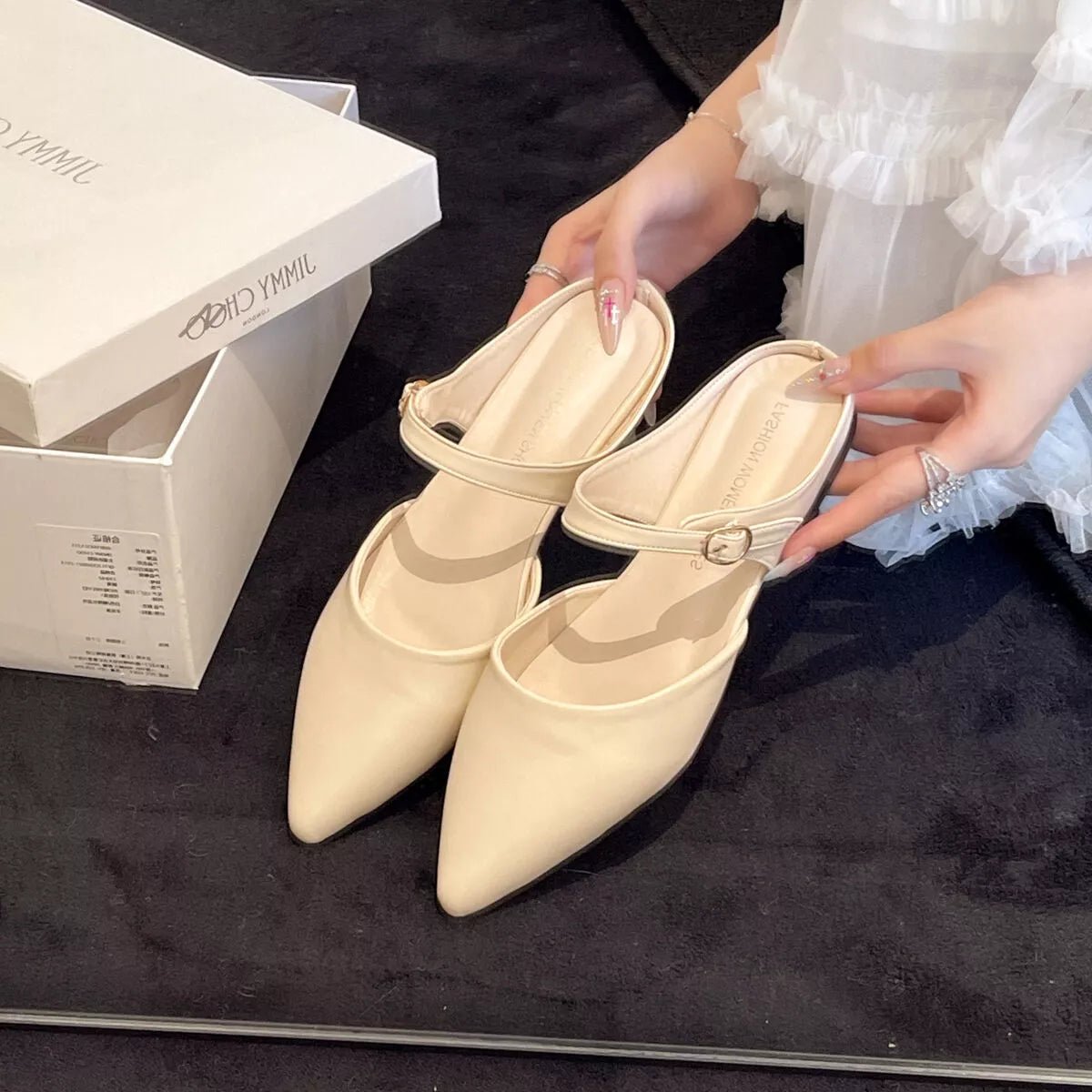 Point Toe Flats Sandals - Wow Store