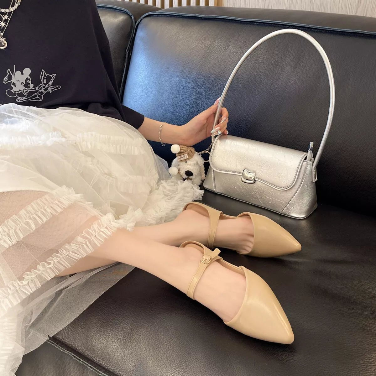 Point Toe Flats Sandals - Wow Store