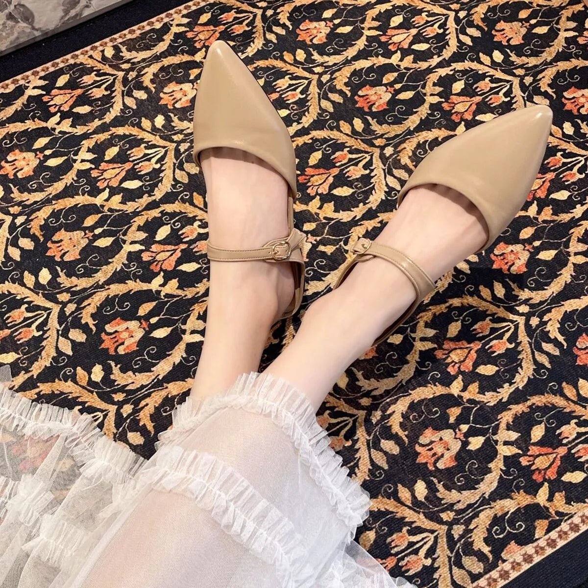 Point Toe Flats Sandals - Wow Store