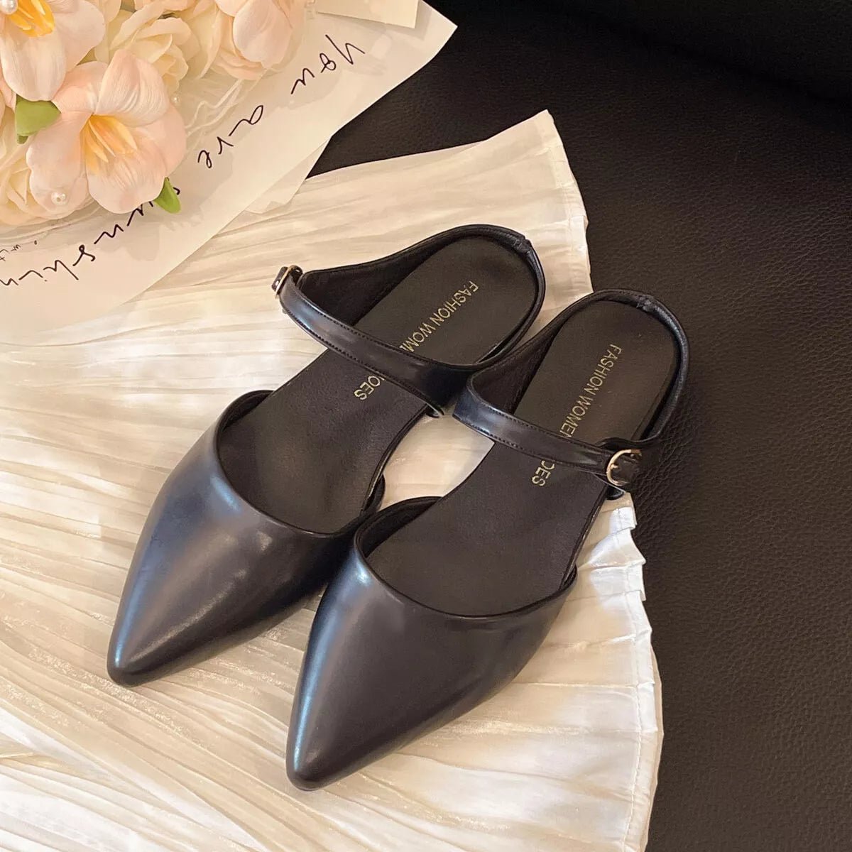 Point Toe Flats Sandals - Wow Store