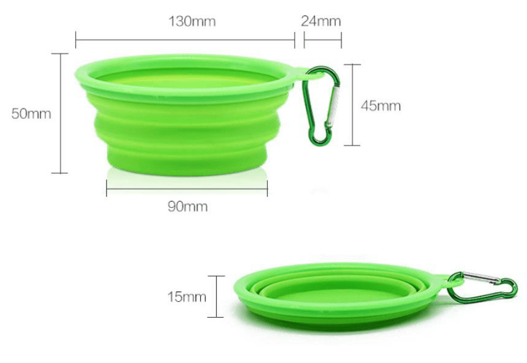 Portable Eco-Friendly Silicone Pet Bowl for Cats & Dogs - WowStore.live