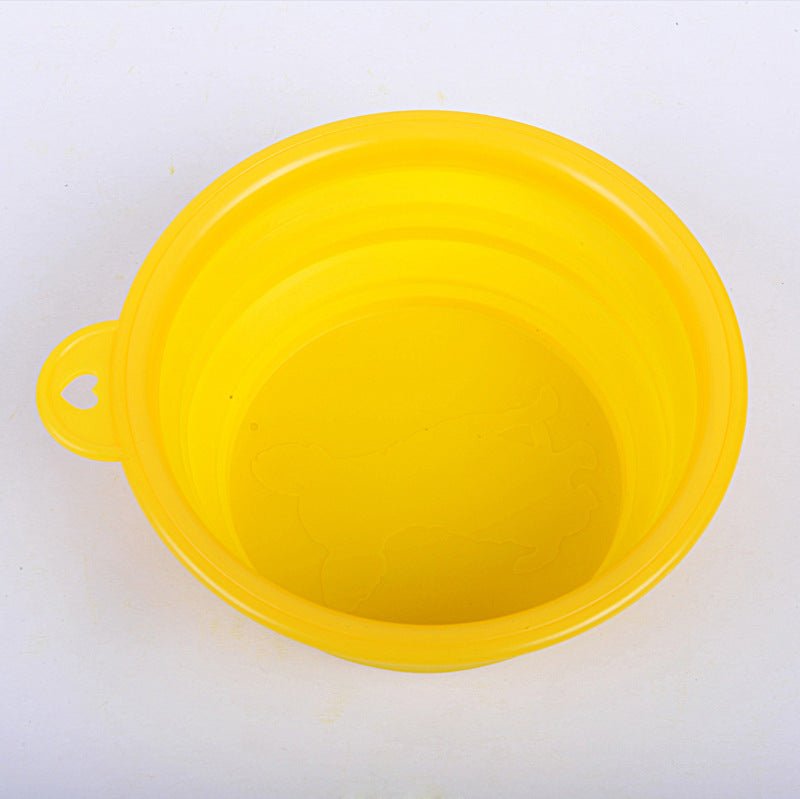 Portable Eco-Friendly Silicone Pet Bowl for Cats & Dogs - WowStore.live