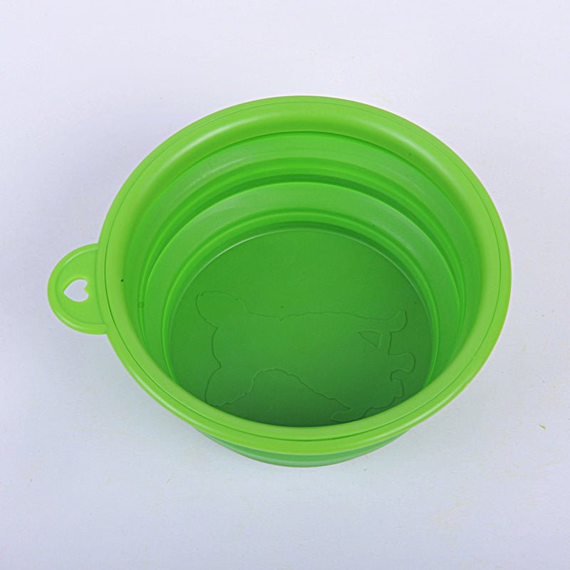 Portable Eco-Friendly Silicone Pet Bowl for Cats & Dogs - WowStore.live