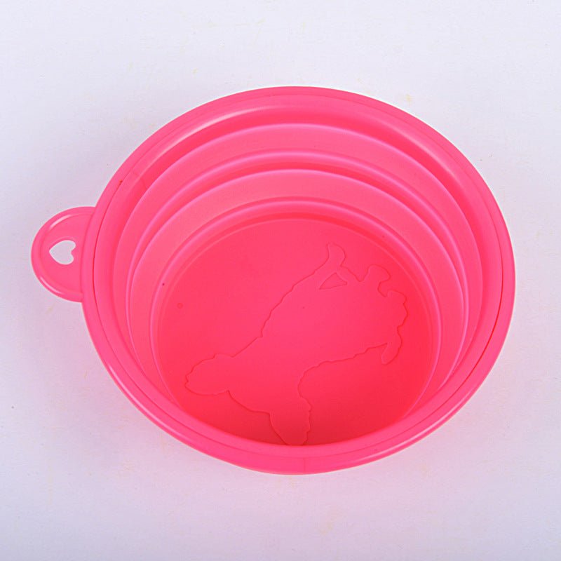 Portable Eco-Friendly Silicone Pet Bowl for Cats & Dogs - WowStore.live