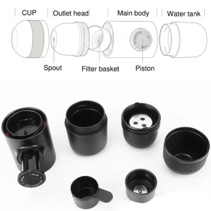 Portable Espresso Coffee Maker - WowStore.live