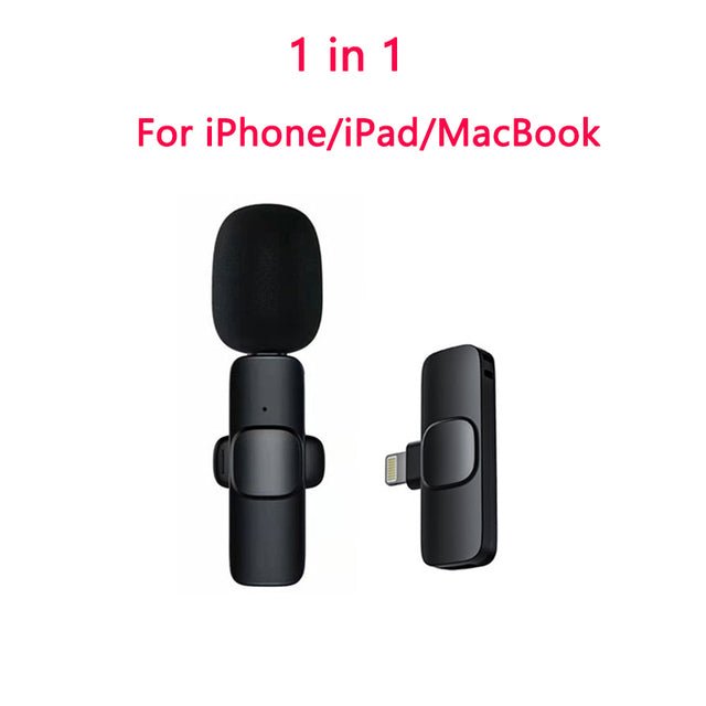 Portable Mini Wireless Lavalier Microphone - WowStore.live