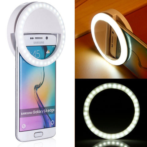 Portable Selfie Ring Clip On for Mobile Phone - Wow Store