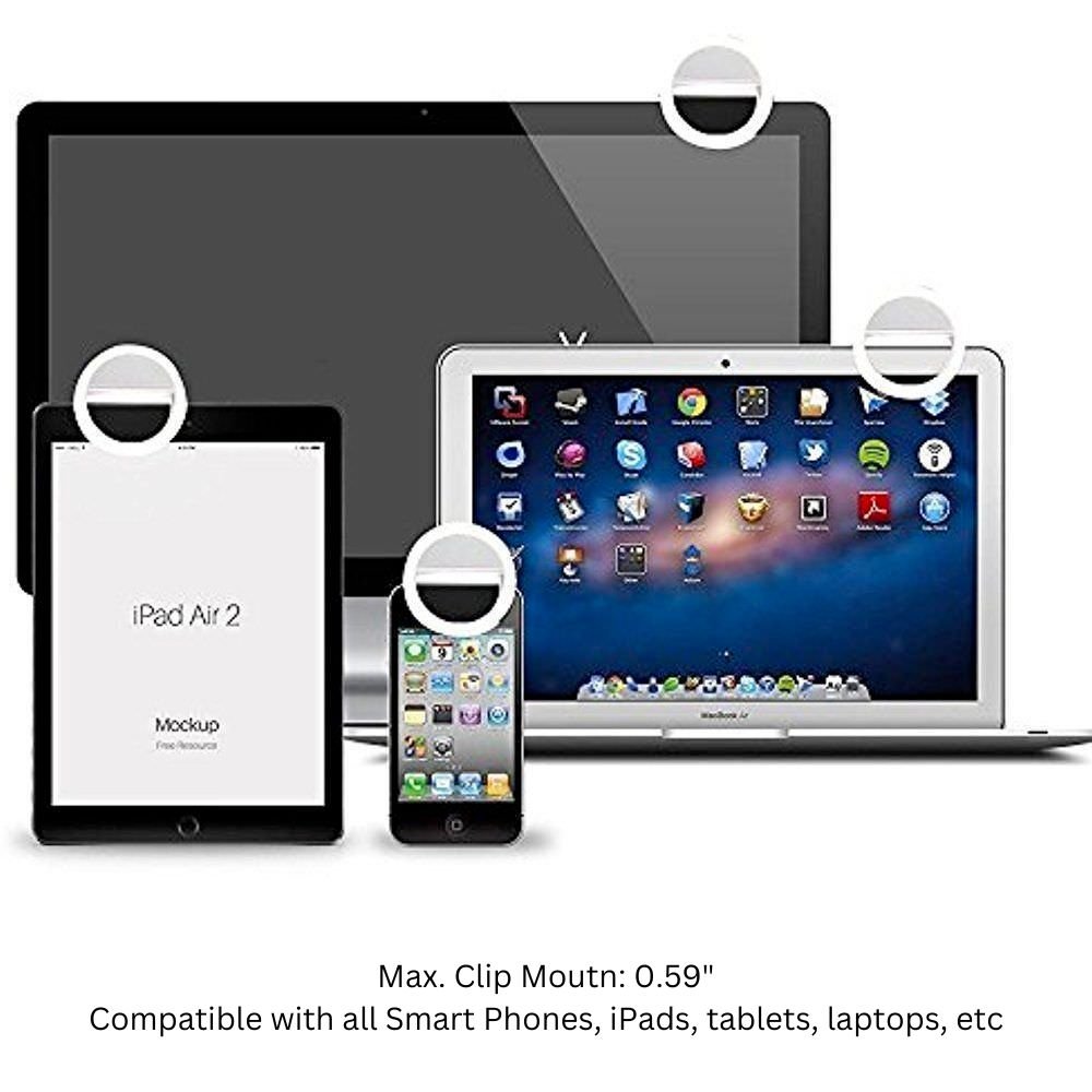 Portable Selfie Ring Clip On for Mobile Phone - Wow Store