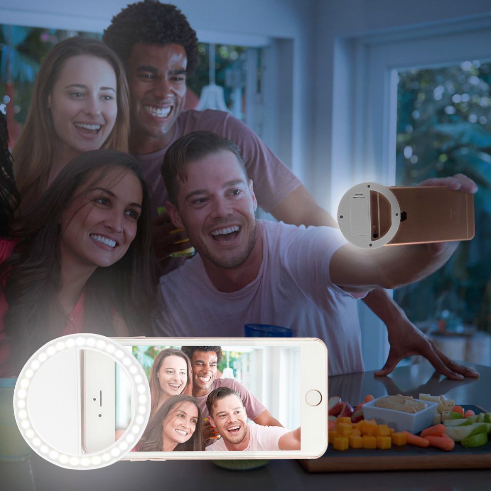 Portable Selfie Ring Clip On for Mobile Phone - Wow Store