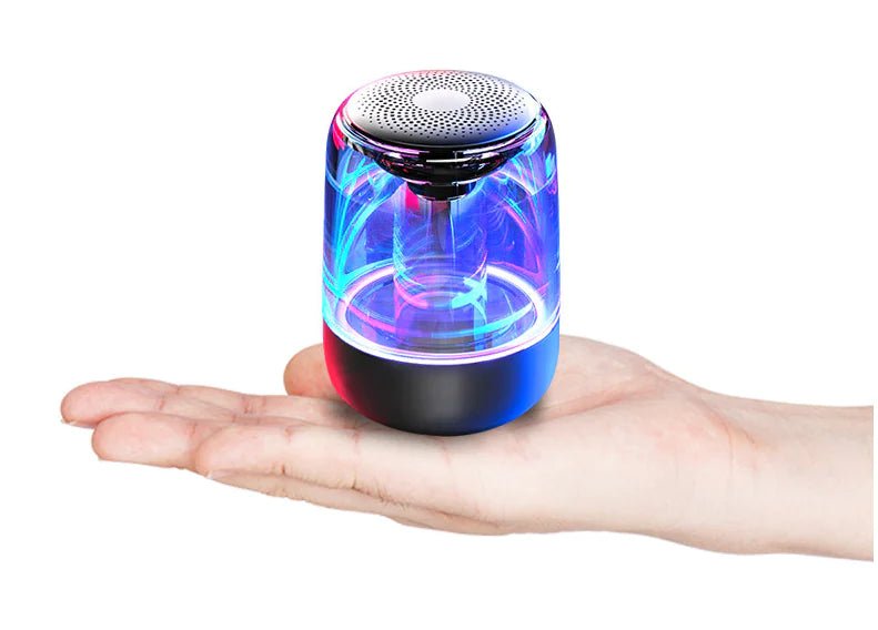 Portable Wireless Bluetooth Speaker with Variable Color LED Light - Wow Store