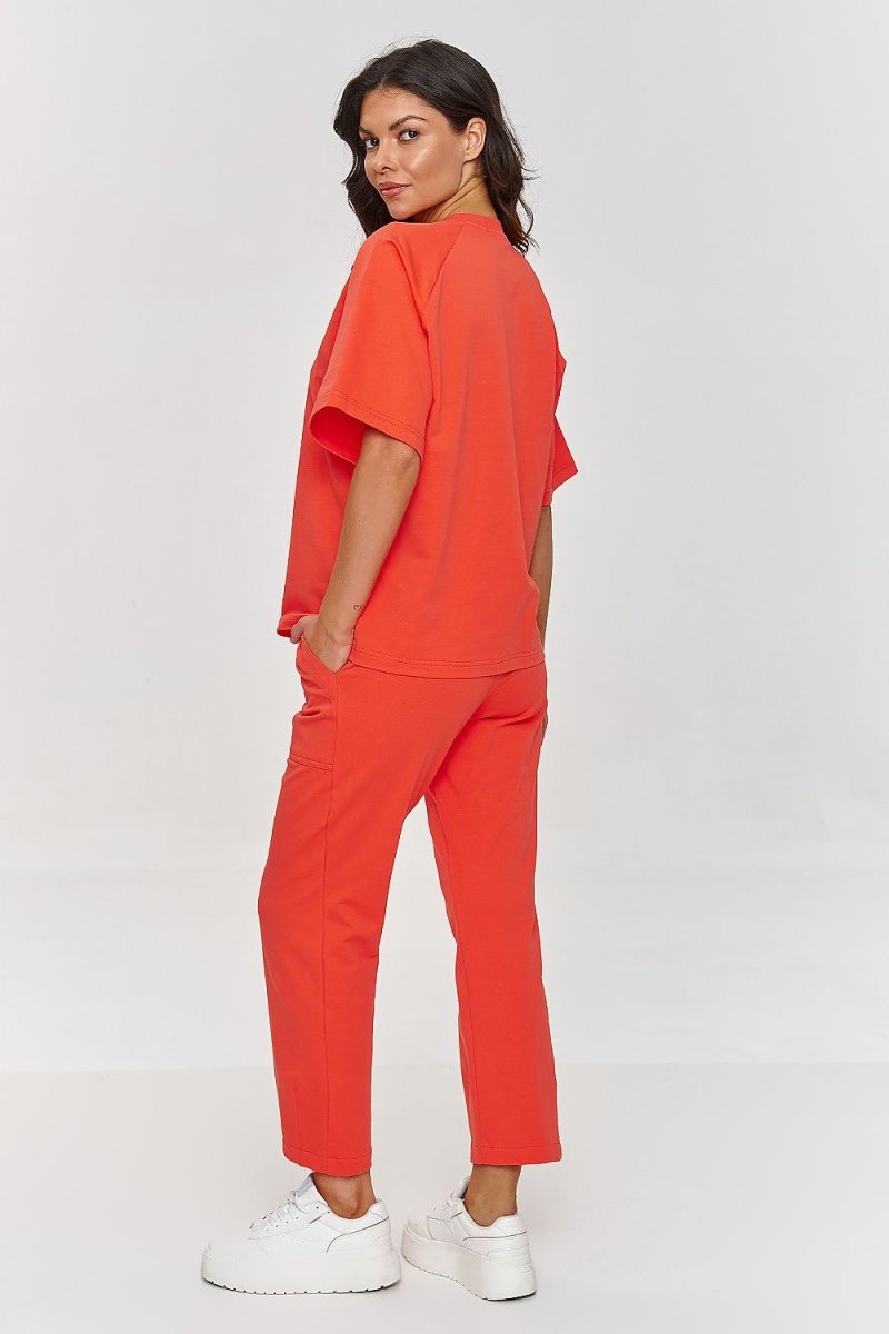 Premium Cotton Raglan Tracksuit Set 209861 - Makadamia | Wow Store - Wow Store