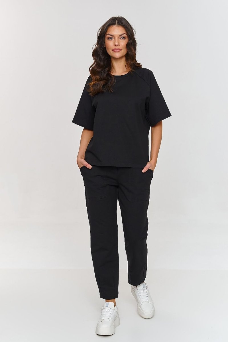 Premium Cotton Raglan Tracksuit Set 209861 - Makadamia | Wow Store - Wow Store