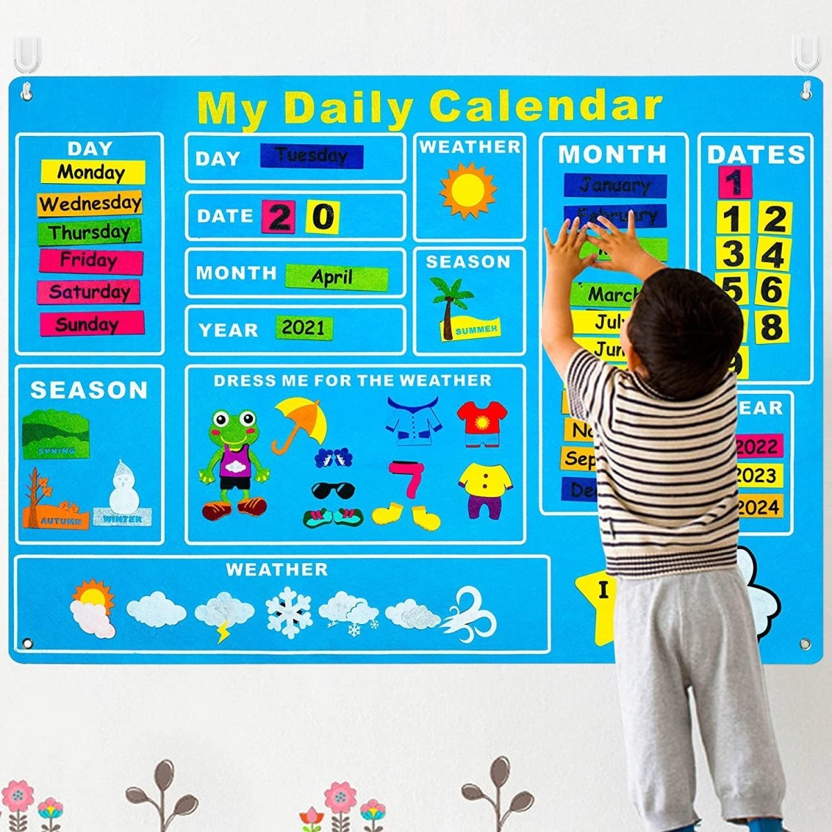 Premium Educational Felt Storyboard - WowStore.live