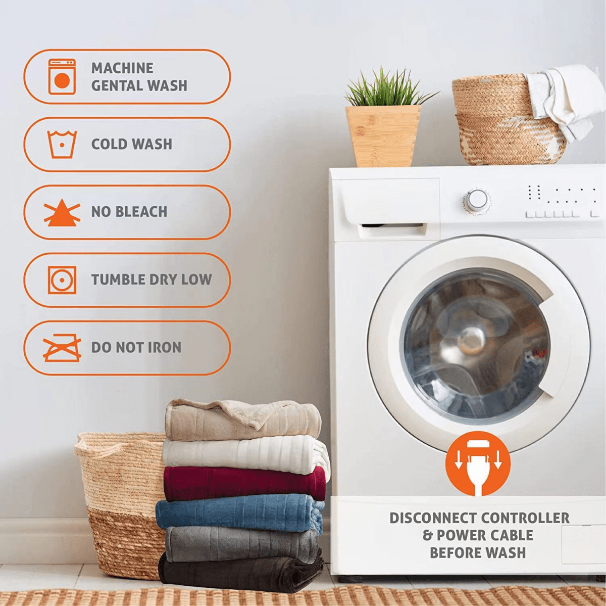 Premium Heated Electric Blanket with 10 Heat Settings - WowStore.live