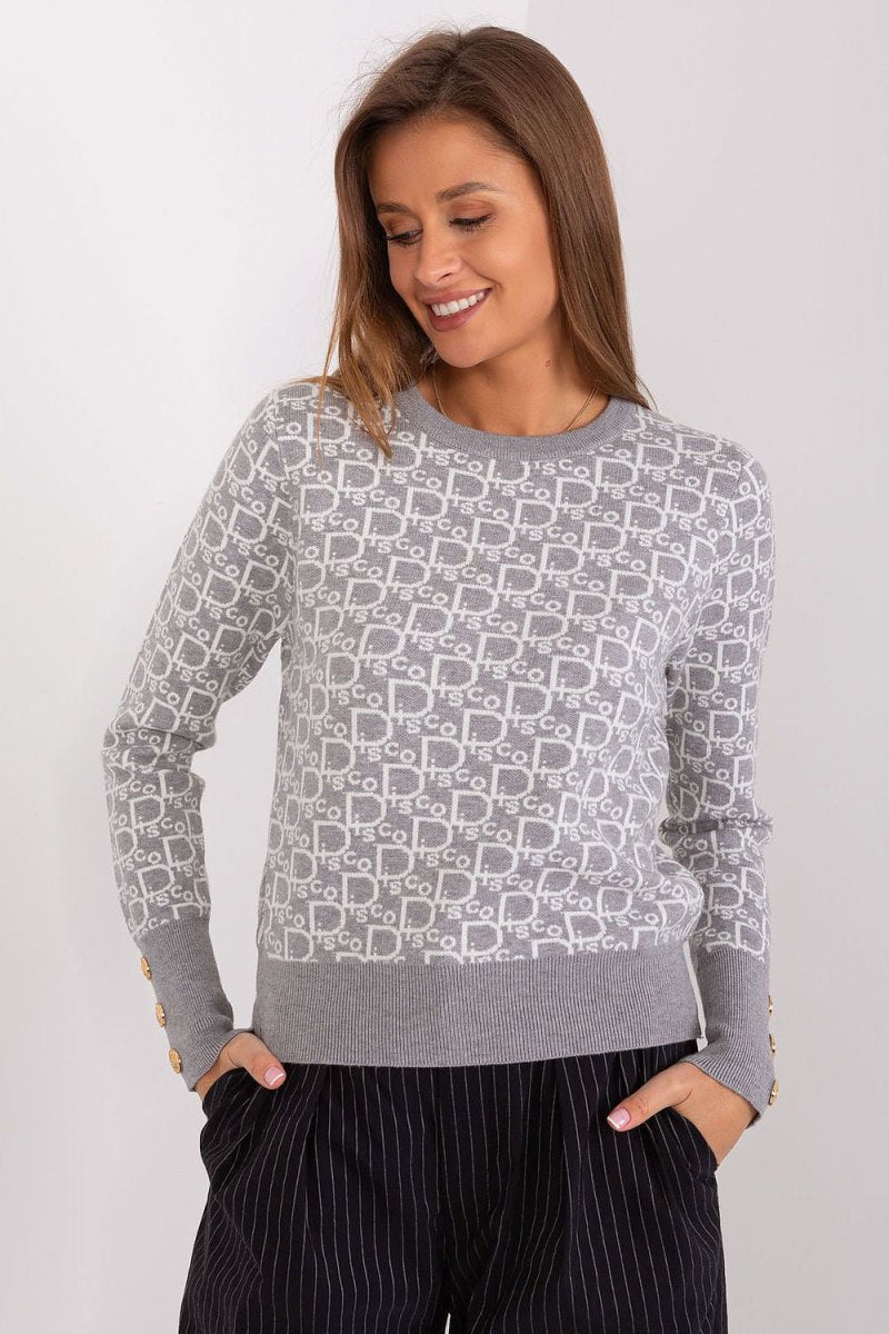 Premium Knit Jumper Model 187539 - AT | Cozy Fashion Pullover | wowstore.live - Wow Store