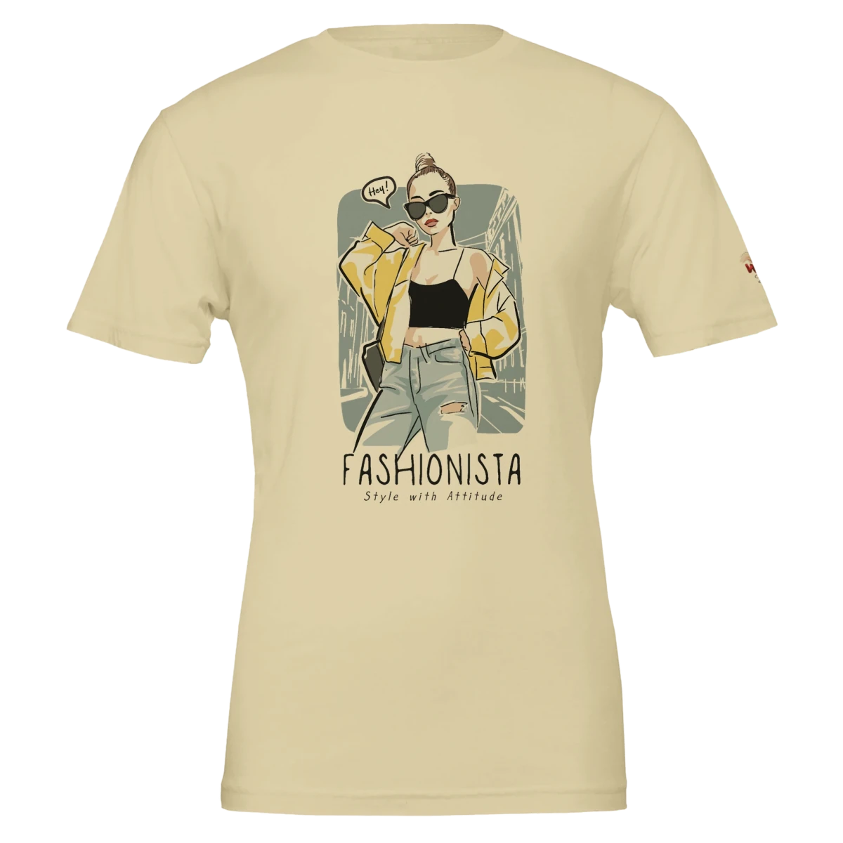 Premium Unisex Crewneck T-shirt | Bella + Canvas 3001 - Wow Store