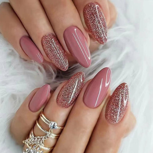 Press On Nails Kit with Glue and gel stickers Reusable Tips - Wow Store